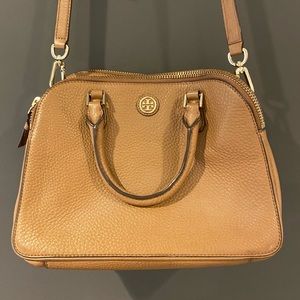 Tory Burch Robinson Thea Pebbled Leather Purse